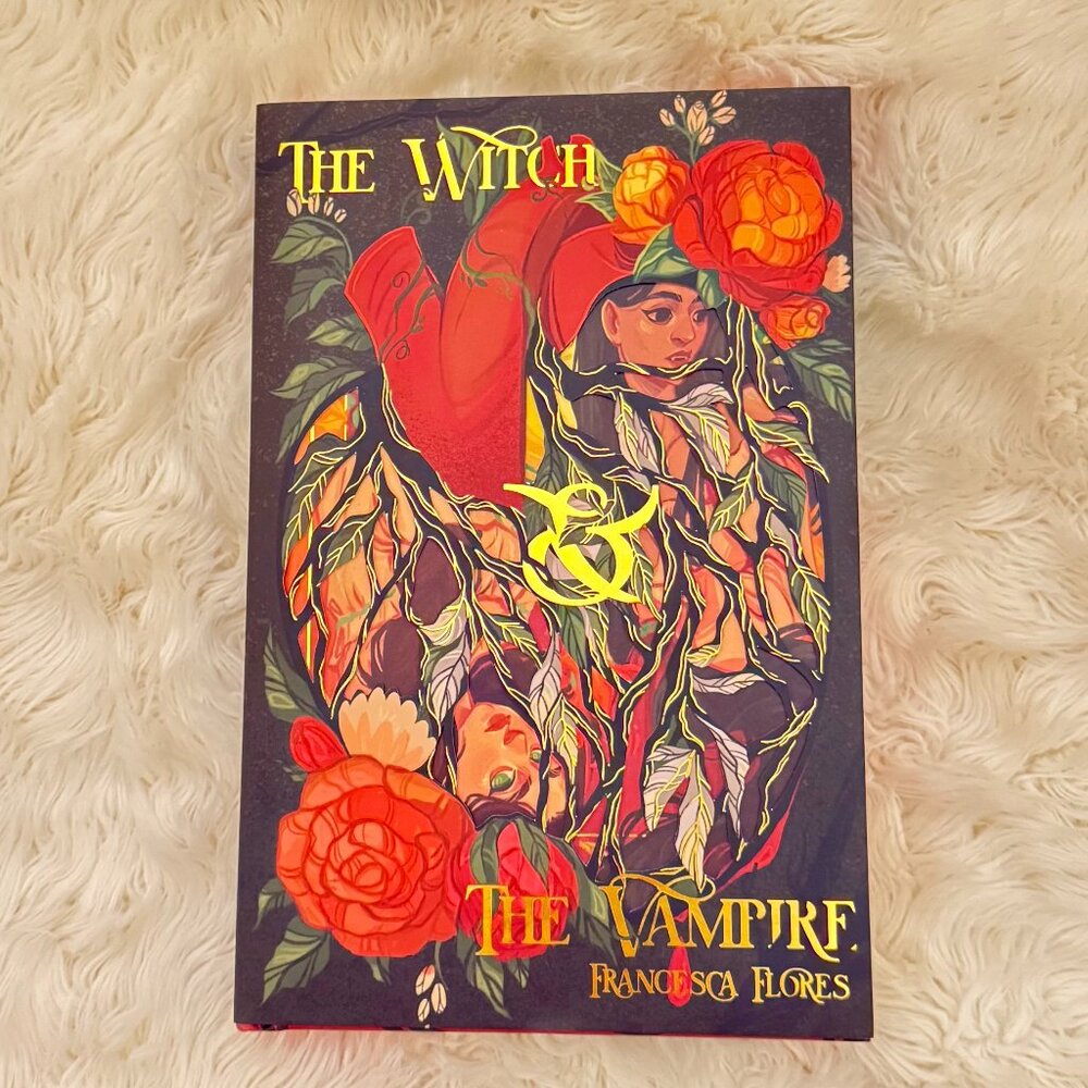 BOOKISH BOX Signed The Witch & The Vampire by Francesca Flores